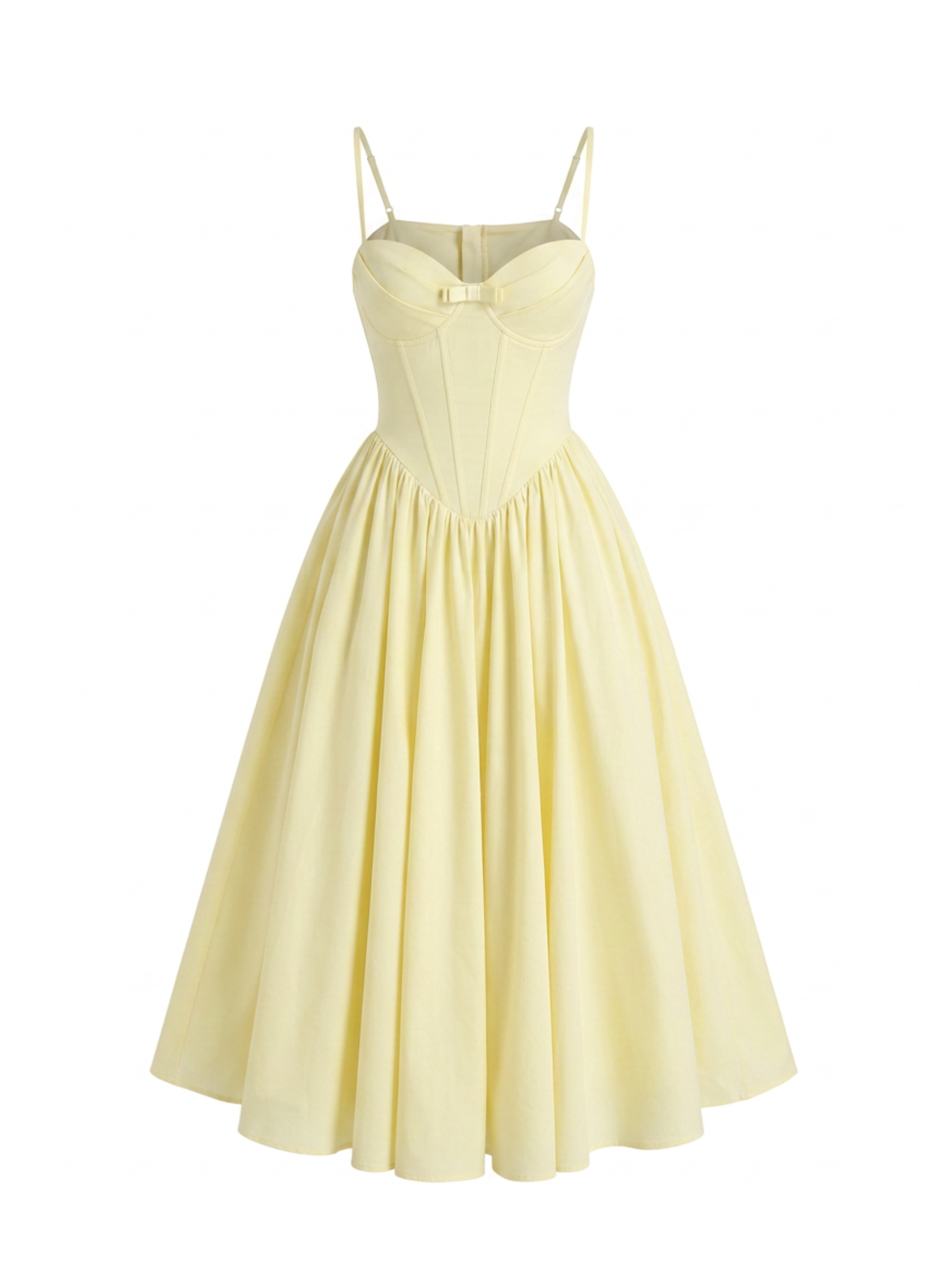 Robe Midi avec Corset 🌻