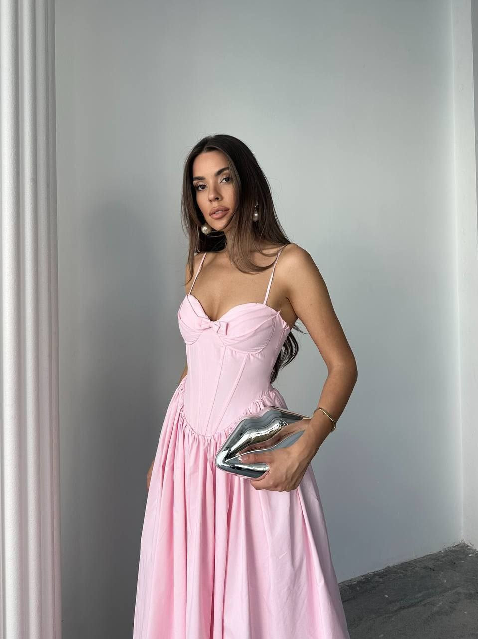 Robe midi Rose 🌸