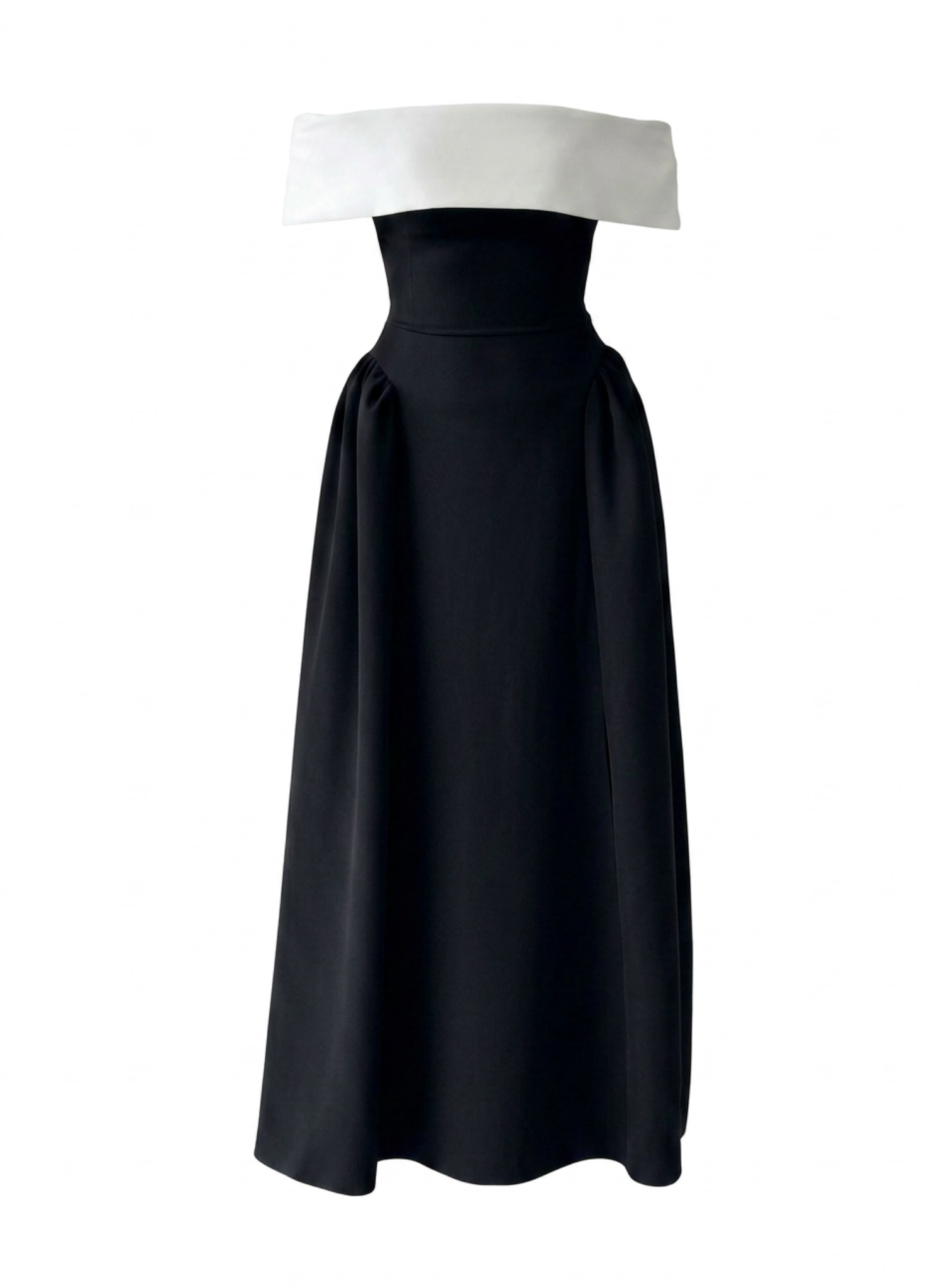 Robe Midi Noir et Blanc