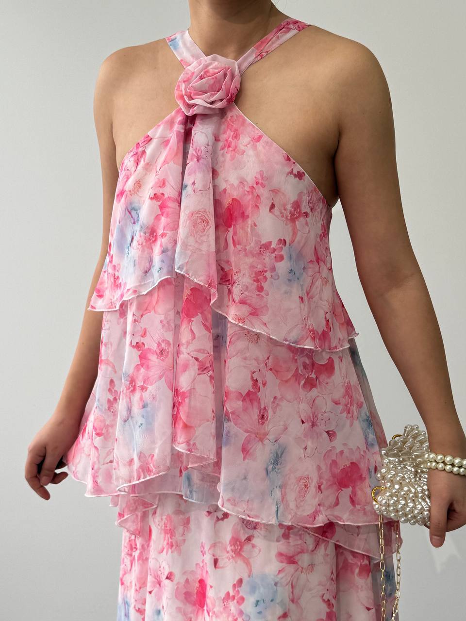 Robe longue florale 🌸