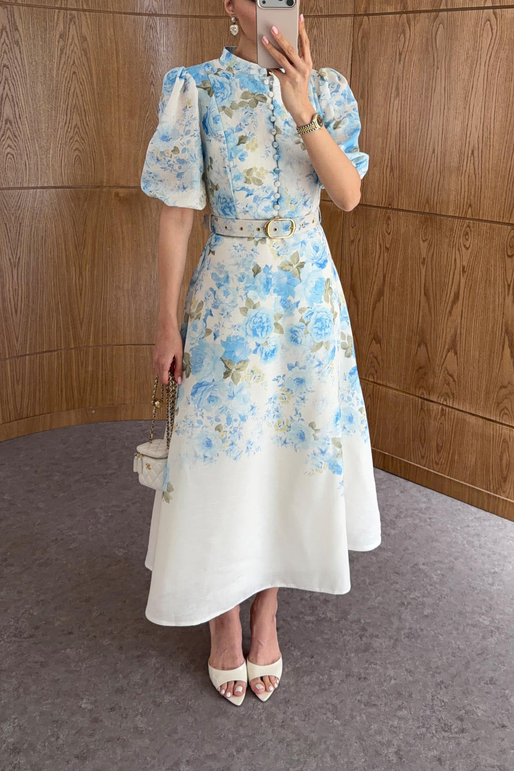 Robe Midi Florale